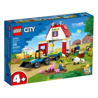 【MRW】LEGO 樂高 積木 玩具 CITY 城市系列 穀倉和農場動物 60346