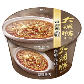 統一大補帖當歸鴨細麵(碗)[箱購]102g克 x 12【家樂福】