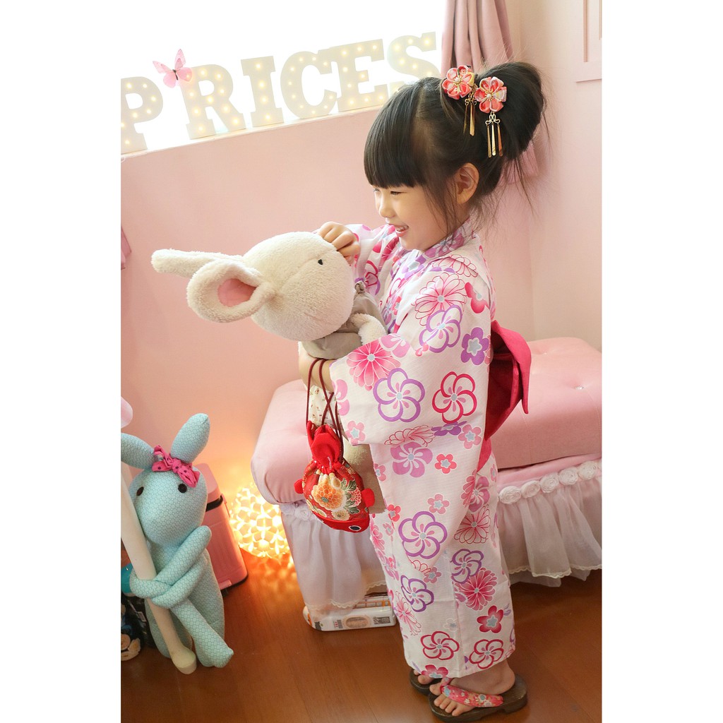 萬聖節 I 503日本和服 萬聖節現貨 兒童和服浴衣過年拜年95 1碼彌月禮生日禮寶寶寫真週年照 蝦皮購物