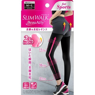 日本製 SLIMWALK纖伶機能美腿襪(運動)