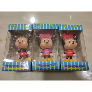 迪士尼 Full Face 米老鼠 米奇 米妮 Mickey Mouse 搖頭娃娃公仔