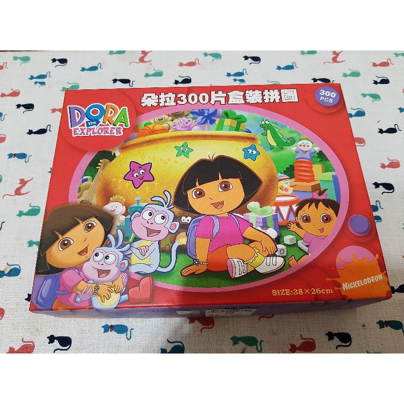 Dora 朵拉300片盒裝拼圖 卡通拼圖
