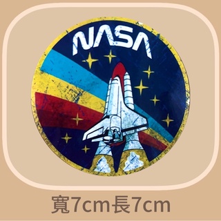 PVC 防水貼紙 仿舊火箭 NASA太空船起飛 行李箱貼紙 安全帽貼紙 筆電貼紙 惡搞貼紙 機車貼紙 露營貼紙