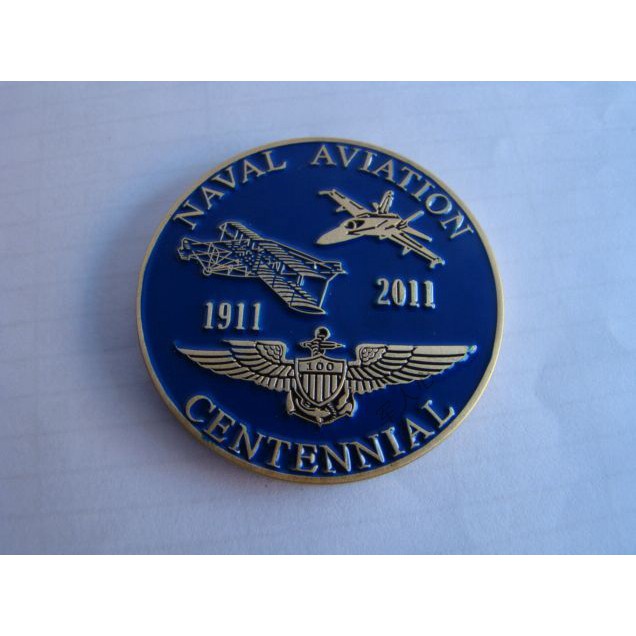 美國紀念幣 幸運幣 金屬徽章 海航航空百年紀念章雙面紀念幣 純銅