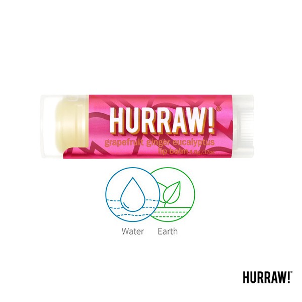 GOODFORIT/美國HURRAW Ayurvedic Kapha Lip Balm阿育吠陀水型聖羅勒護唇膏