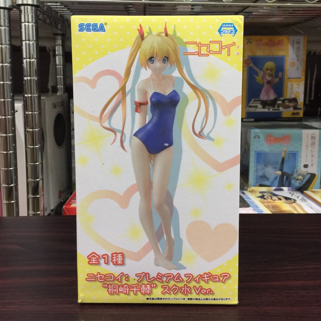 日版客 日版偽戀sega 千棘桐崎千棘學校泳衣美少女公仔 蝦皮購物