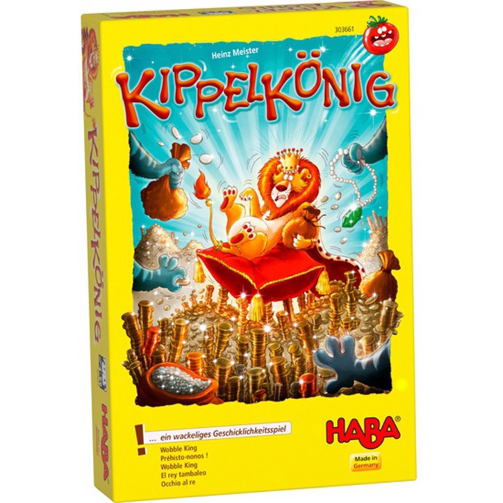 搖搖擺擺國王（HABA 德國桌遊－kippelkönig）