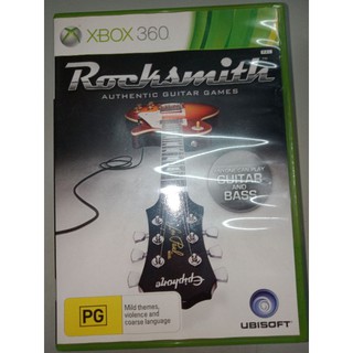 搖滾史密斯 rocksmith Xbox 中古遊戲片