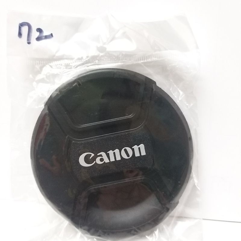 副廠 有字Canon 有繩子鏡頭蓋 72mm 內扣式鏡頭蓋 適用 EF35 F1.4 EF 28-135 EF-S