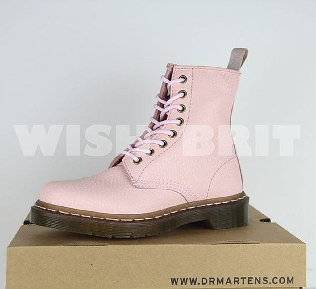 【WISH BRIT】全新正品 Dr. Martens 1460 八孔 草莓紅 粉紅QQ pearl 馬汀靴