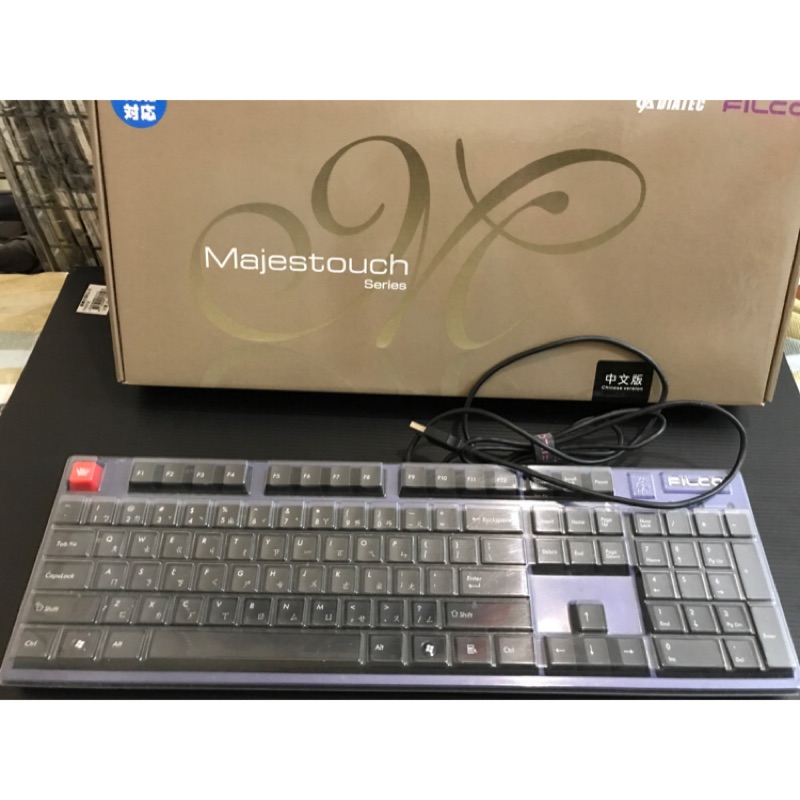 Filco 茶軸 機械式鍵盤 FKB104M/CB-AI / majestouch 中文版 藍/黑色