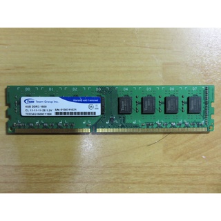 D.桌上型電腦記憶體-十銓 Team TED34G1333C11BK 4GB DDR3-1333直購價80