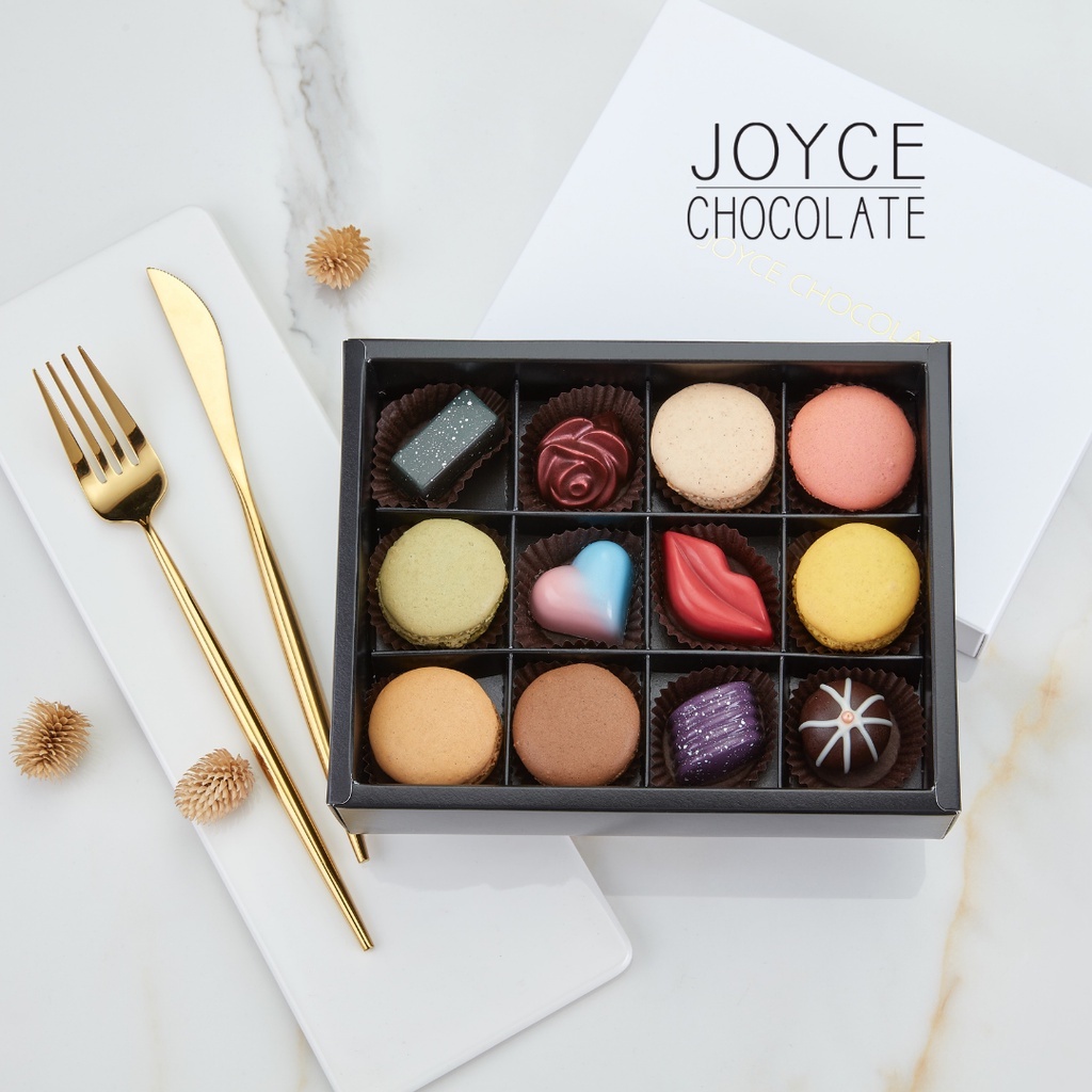 Joyce Chocolate 混搭綜合風巧克力禮盒 (12入/盒)