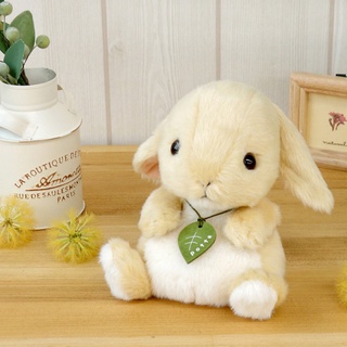 現貨🌸日本 Potte 垂耳兔 黃色 兔子 兔兔 手玉娃娃 拍照 療癒 交換禮物 公仔 玩偶