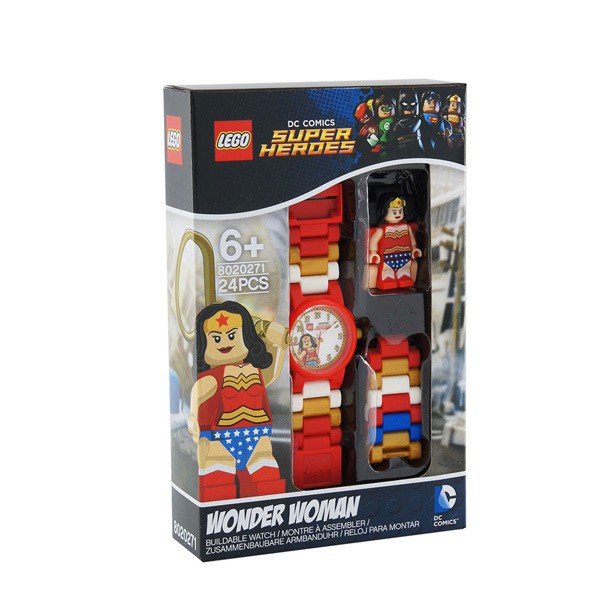 LEGO 樂高神力女超人手錶(免運＋來店禮超炫指尖陀螺）超級英雄系列 神力女超人 8020271