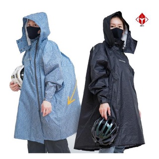 Outperform 去去雨水走長版風雨衣-Mini-O 專利雙拉鍊 斜開拉鍊 連身式 一件式 雨衣