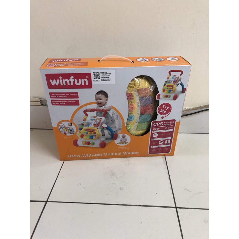 winfun學步車 全新