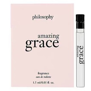 百貨專櫃 香水 Philosophy Amazing Grace 驚喜優雅女性淡香水 1.5ml