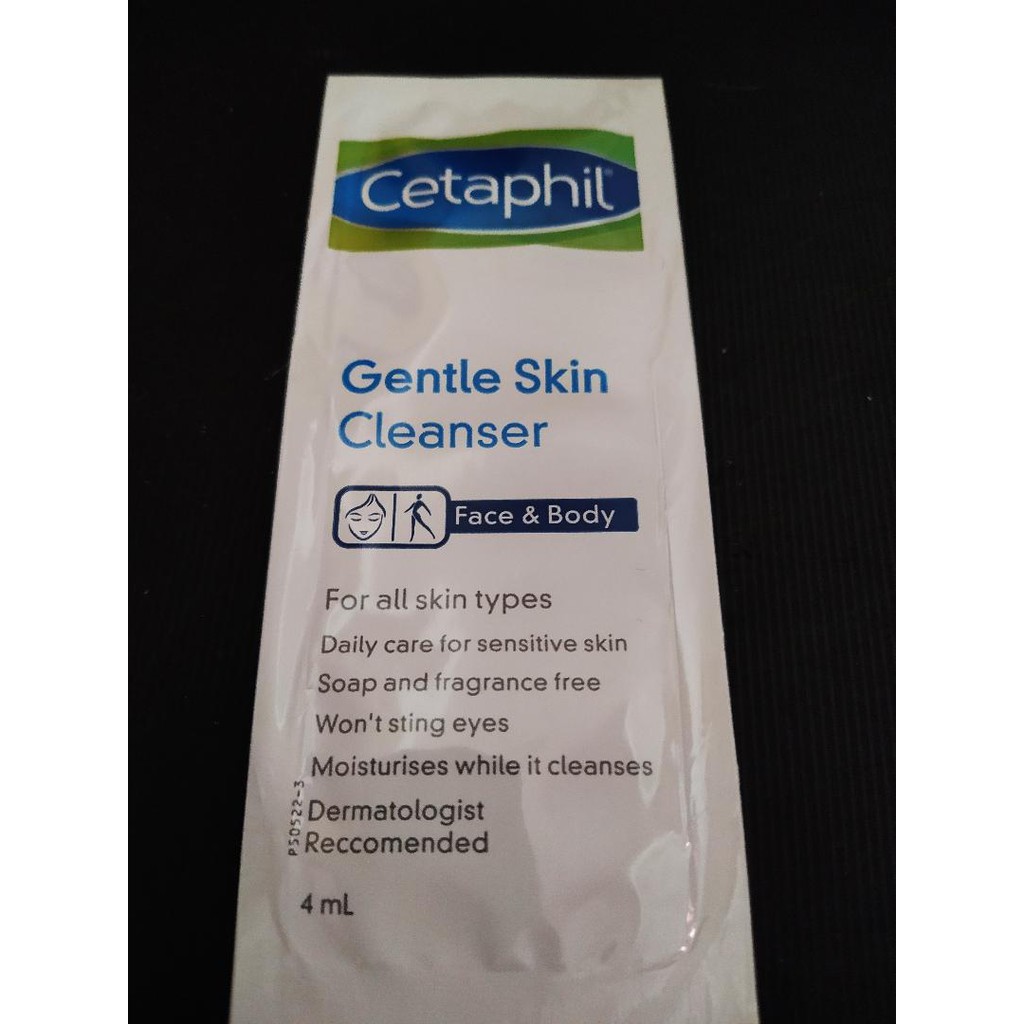 (全新) CETAPHIL 舒特膚-溫和潔膚乳 4ml