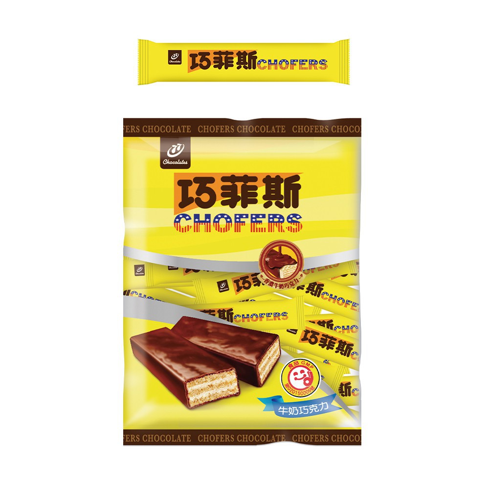 【蝦皮直營】77 巧菲斯 袋裝 迷你 牛奶 300g / 焦糖海鹽 296g / 草莓 296g