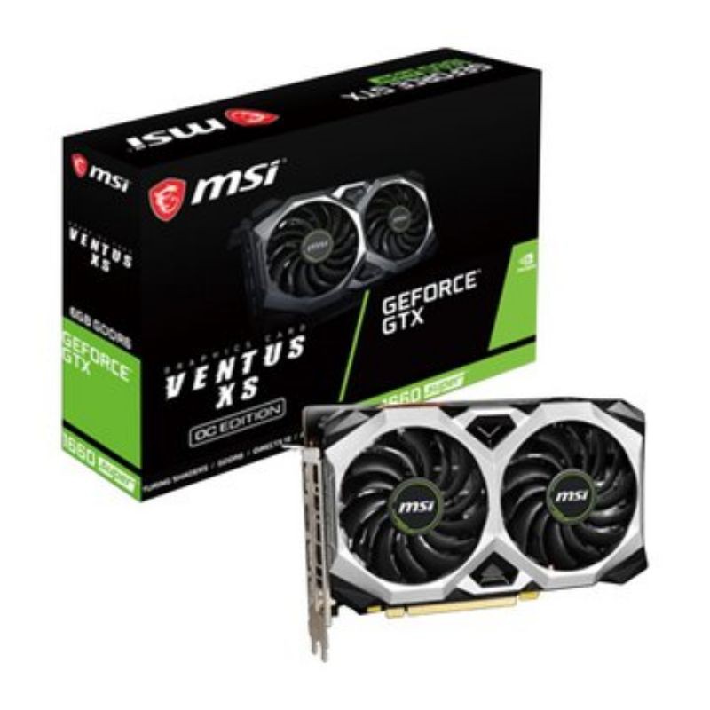 MSI 微星 GTX 1660 SUPER VENTUS XS 6G OC顯示卡 順發3C四年保固