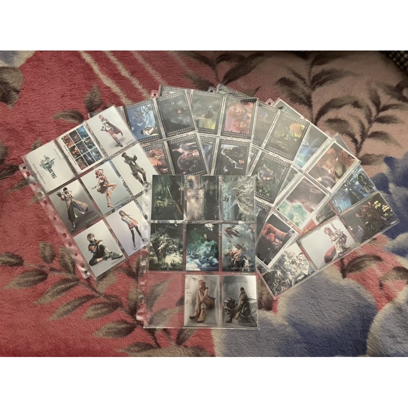 太空戰士13 Final Fantasy XIII 絕版收藏卡 62張