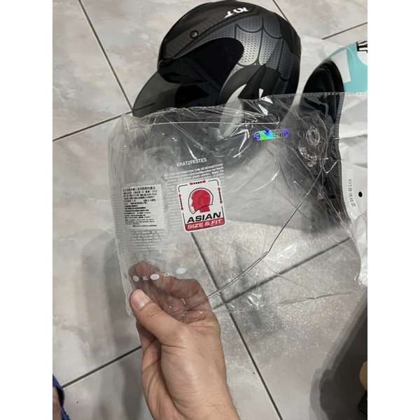 KYT DJ / VO安全帽專用鏡片 （透明