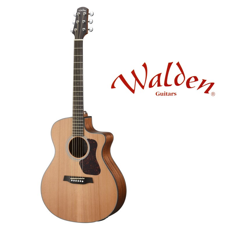 ☆唐尼樂器︵☆分期免運 Walden NATURA G570CE 西卡雲杉 面單板 GA 桶身 民謠吉他 電木吉他
