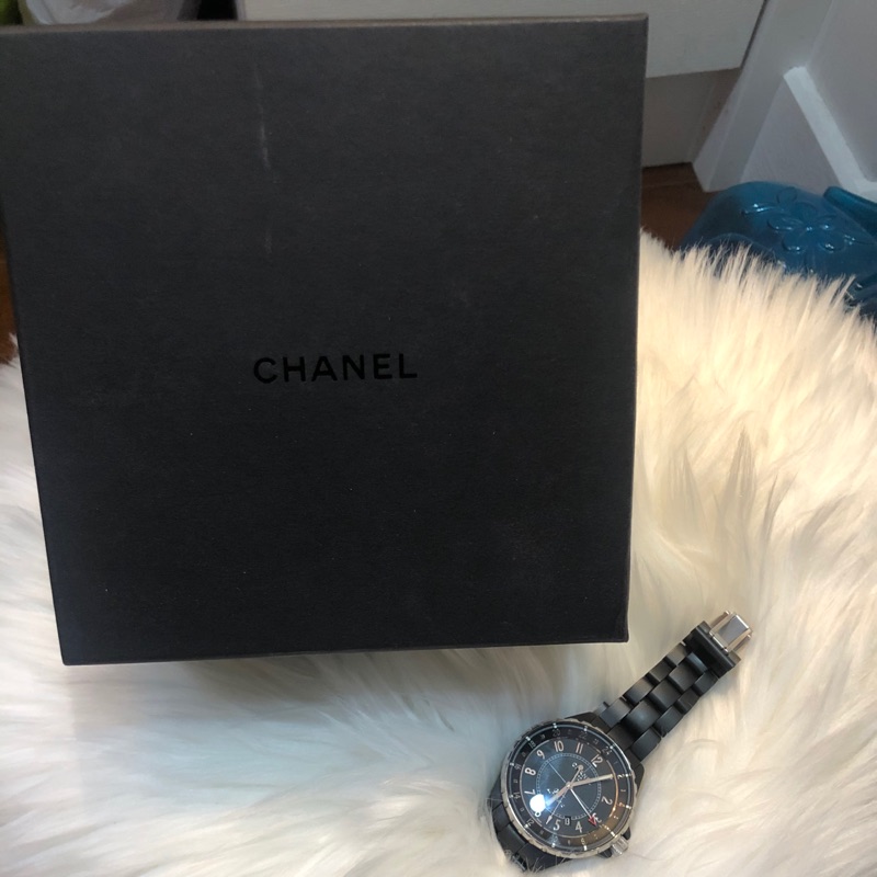 Chanel h3101 j12 黑色 消光黑 大錶面 機械錶