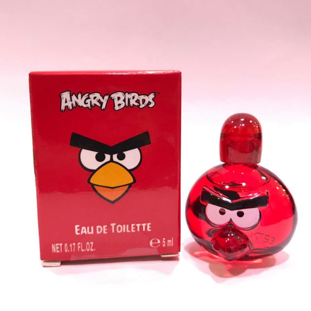 【原裝沾式小香】Angry Birds 憤怒鳥 紅色憤怒鳥 淡香水 5ML