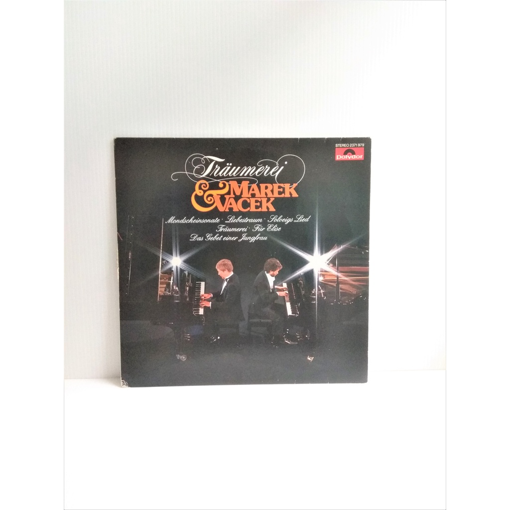 歐洲老物-1979德國黑膠唱片-馬立克和瓦切克鋼琴二重奏組(波蘭鋼琴家)