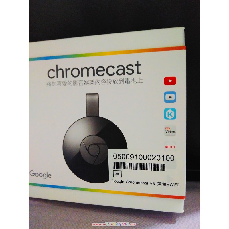 全新Google chromecast V3 , 可刷卡