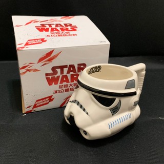 全新✨ 正版 星際大戰Star Wars 3D造型馬克杯 帝國風暴兵 7-11