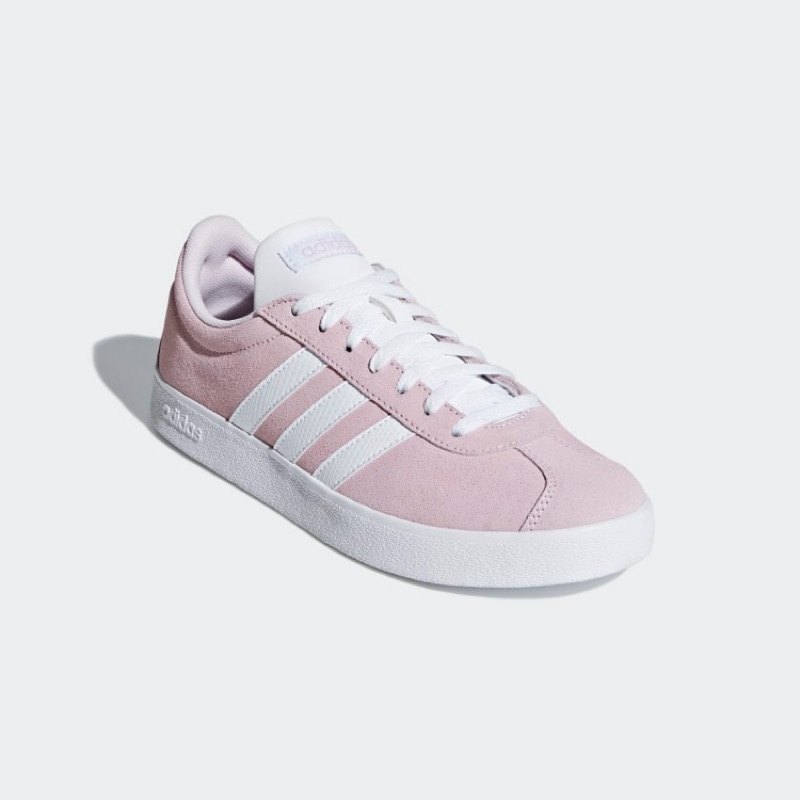 Adidas] VL COURT 2.0 W 女款休閒鞋粉F35128《曼哈頓運動休閒館》 | 蝦皮購物