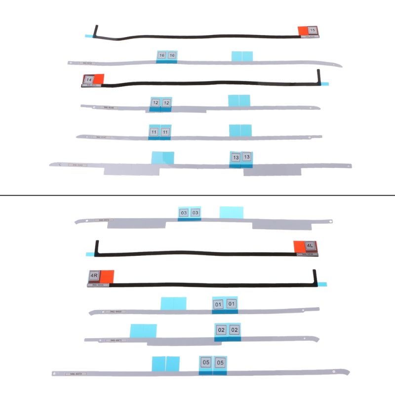 Yxa A1418 A1419 LCD 屏幕膠條適用於 iMac LCD 顯示屏不干膠膠帶
