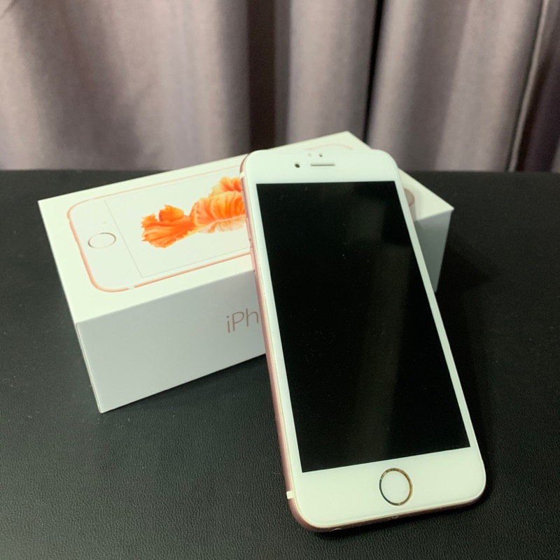 iPhone 6s 64g 玫瑰金 完整盒裝 二手 自售 非來路不明整新機