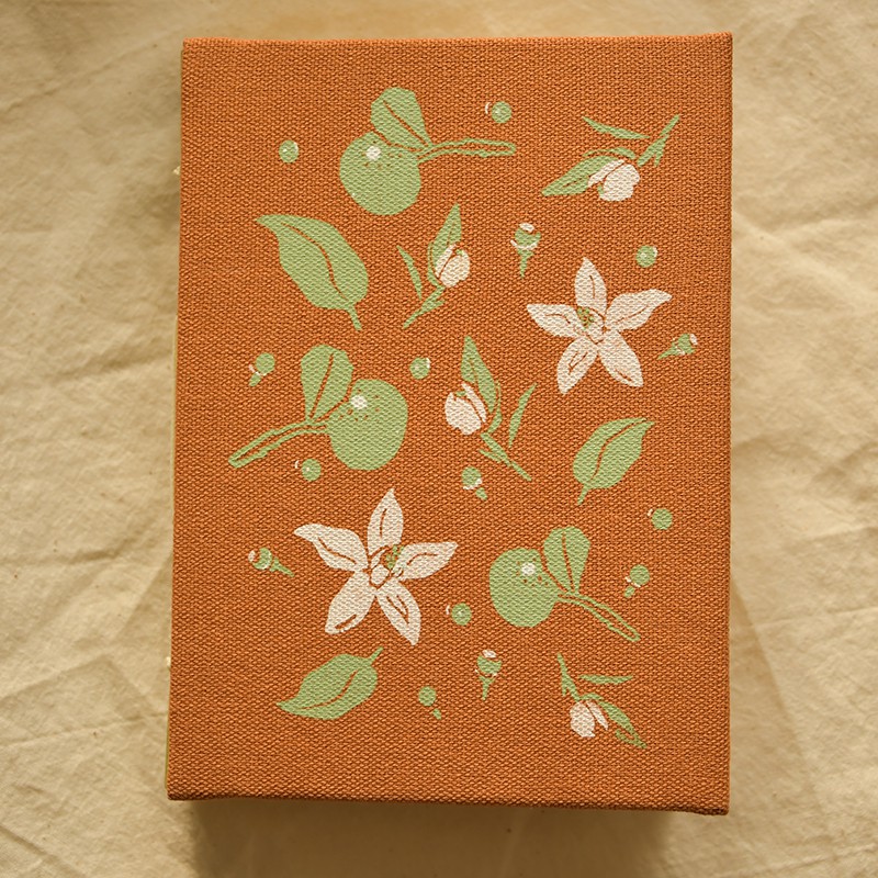 香檬-後花園系列絹印款式(彩色) | 客製化 手工書 - 封面