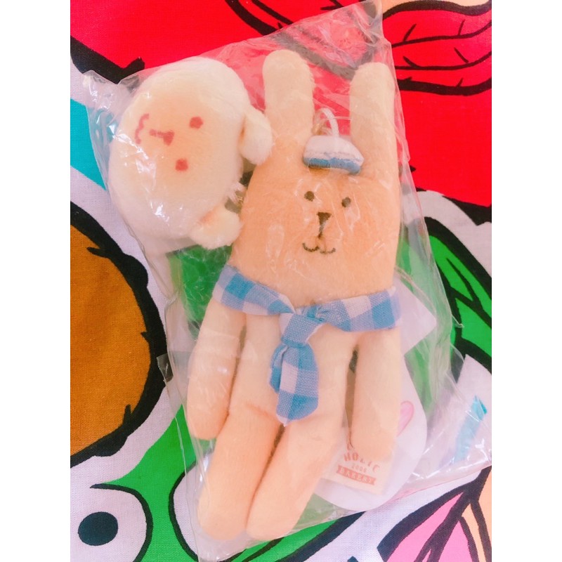 《新貨》日本craftholic宇宙人烤焦麵包兔兔娃娃吊飾