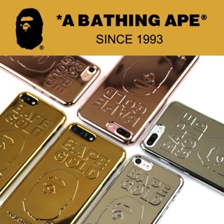 （6+現貨）BAPE 猿人 正紅 金屬手機殼 iphone6 iphone7 plus