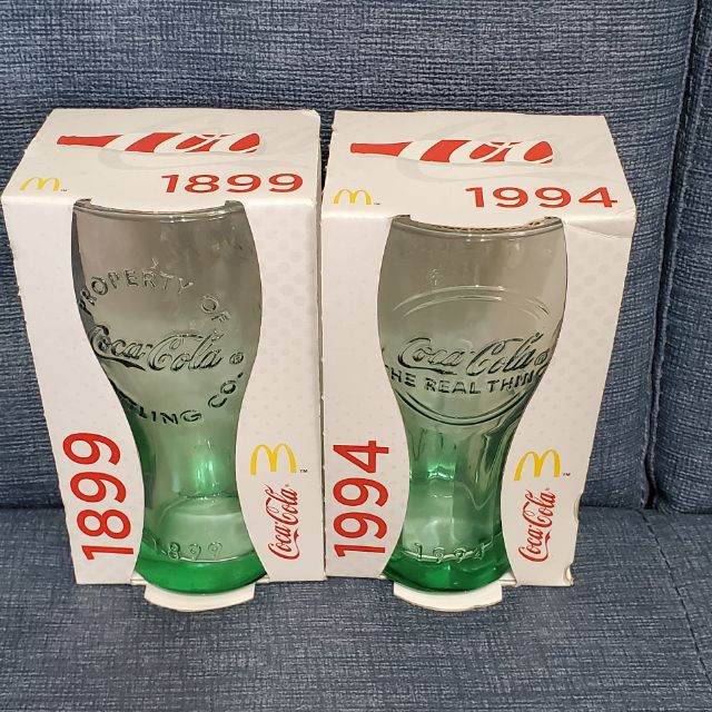 可口可樂玻璃杯 360毫升 麥當勞 1899 1994