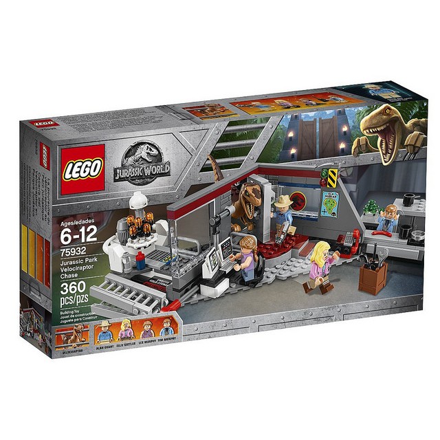 ＊特價＊【積木樂園】樂高 LEGO 75932 侏儸紀系列 迅猛龍追逐