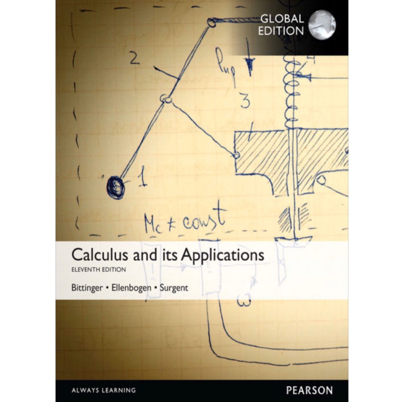 全新！微積分Calculus And Its Applications 11/E (Global Edition)