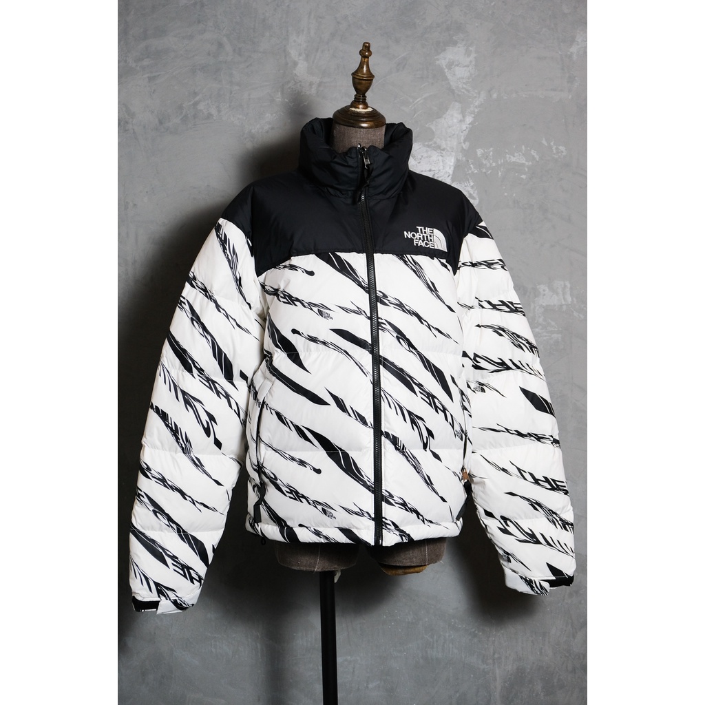 The North Face Zebra Stripe Down Jacket 北臉 羽絨外套 斑馬紋