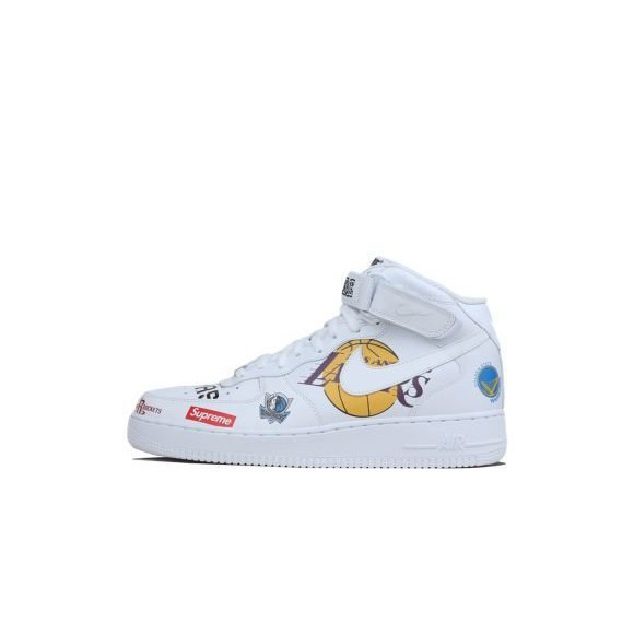 air force 1 supreme nba white