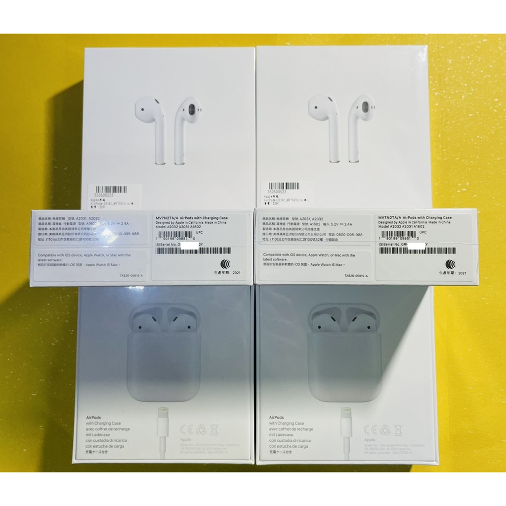airpods with charging case model a2032 a2031 a1602