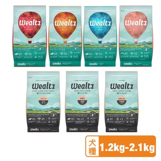 Ｗealtz 維爾滋 天然無穀寵物犬糧1.2kg-2.1kg 幼成犬 中高齡犬 鮭魚/低脂高纖/護眼/關節『Q老闆』