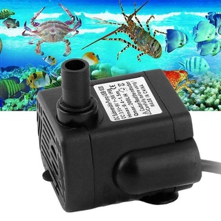 微型水族箱水泵噴泉空氣魚缸潛水泵寵物飲水機假山過濾泵防水