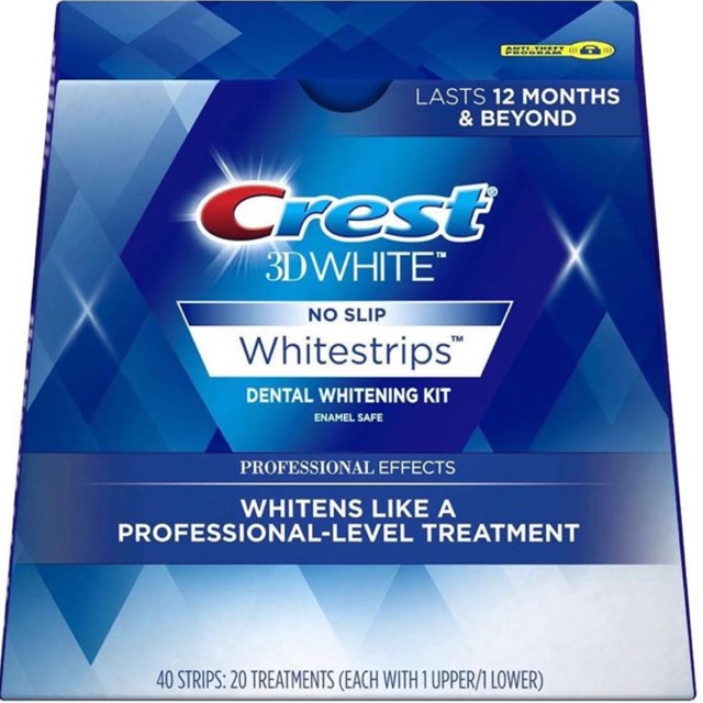 [回歸] Crest 三維 WHITE PROFESSIONAL EFFECTS 美白牙貼