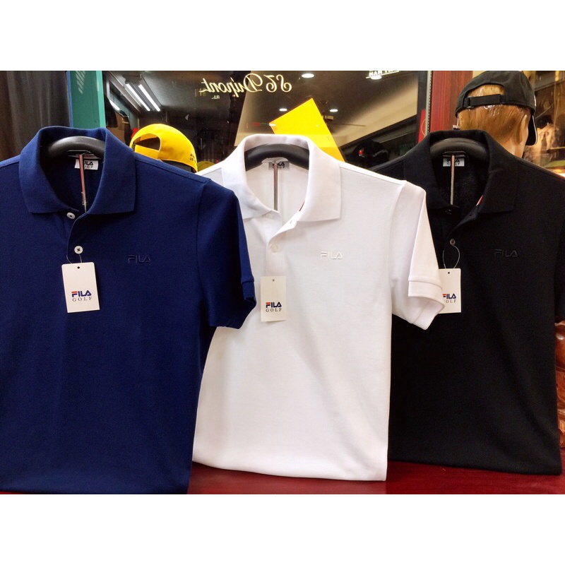 《金龍精品》FILA GOlF 短袖素面Polo衫 基本款 高爾夫/城市休閒/春夏新品/好評熱賣