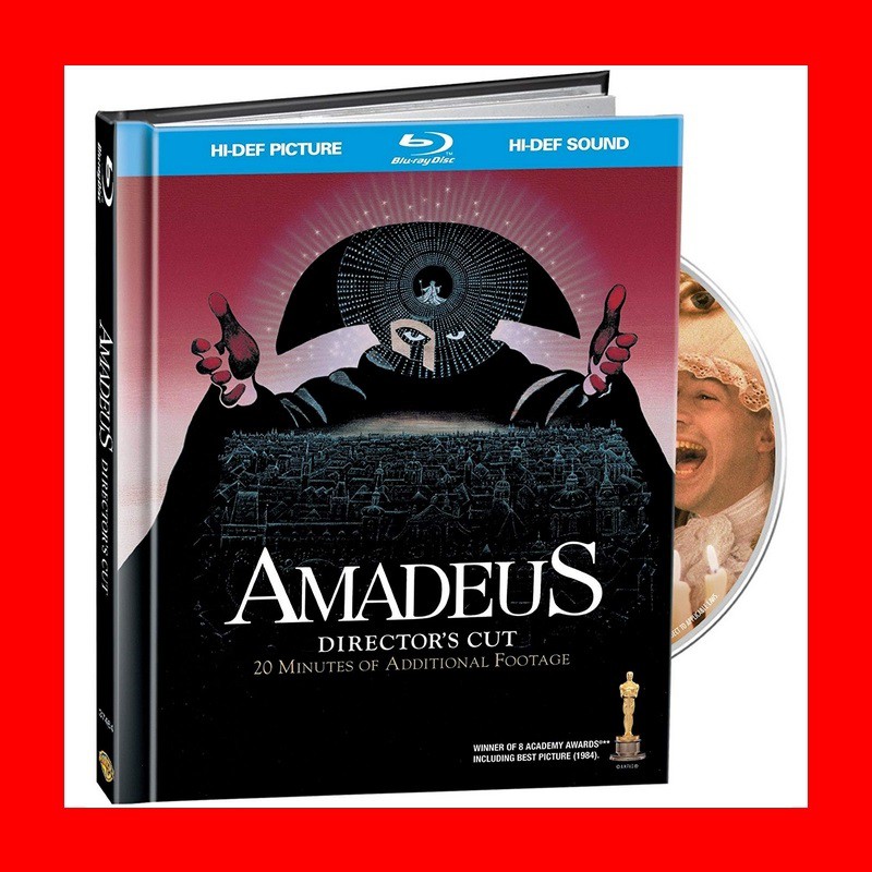 藍光 阿瑪迪斯導演版 Cd雙碟限量書本紀念版 英文字幕 Amadeus 蝦皮購物